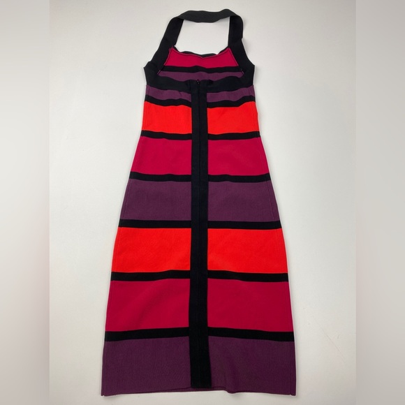 Express Color Block Striped Bodycon Multicolor Dress Size XS - Picture 11 of 11